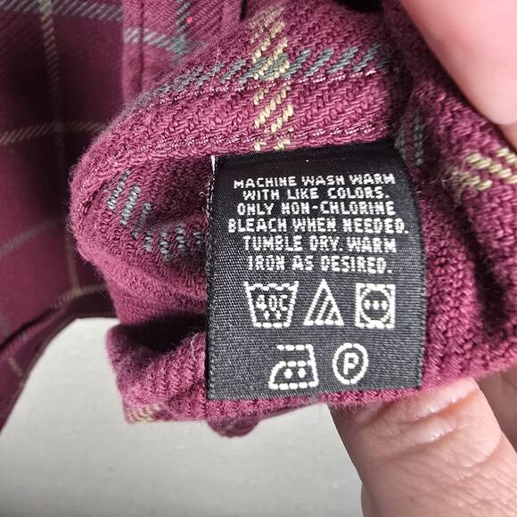 Eddie Bauer Flannel Plaid Size XL Western Outdoor - Picture 6 of 7